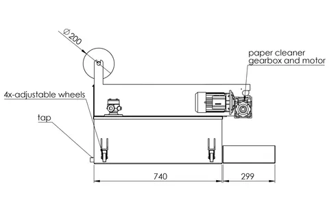 Włókninowy separator chłodziwa PS — zdjęcie 5